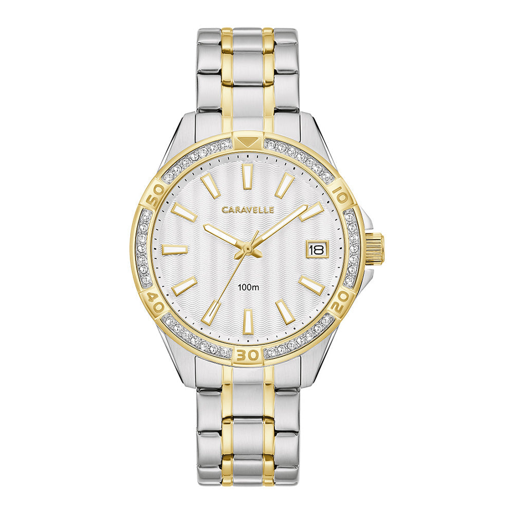 Caravelle by Bulova Crystal watch