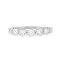 Lab-Grown Oval Diamond Anniversary Ring