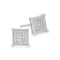 Micro-Pavé Diamond Stud Earrings