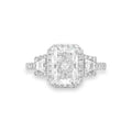 Lab-Grown Radiant Cut Diamond Ring