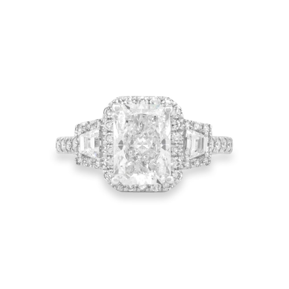 Lab-Grown Radiant Cut Diamond Ring