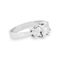 Rectangular Princess Cut Diamond Ring