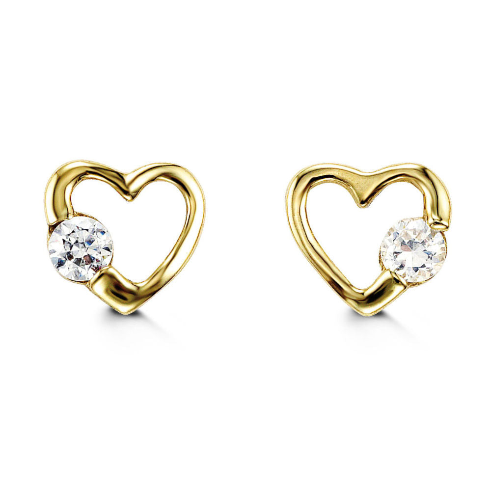 Heart-Shaped Earrings