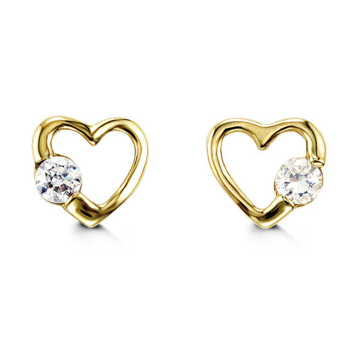 Heart-Shaped Earrings