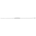 White Gold ID Bracelet