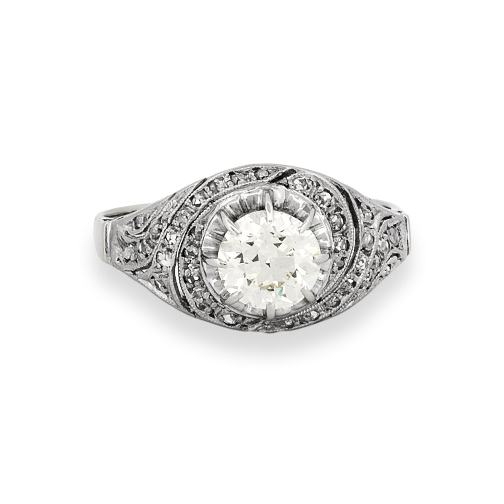 Antique Edwardian Diamond Engagement Ring