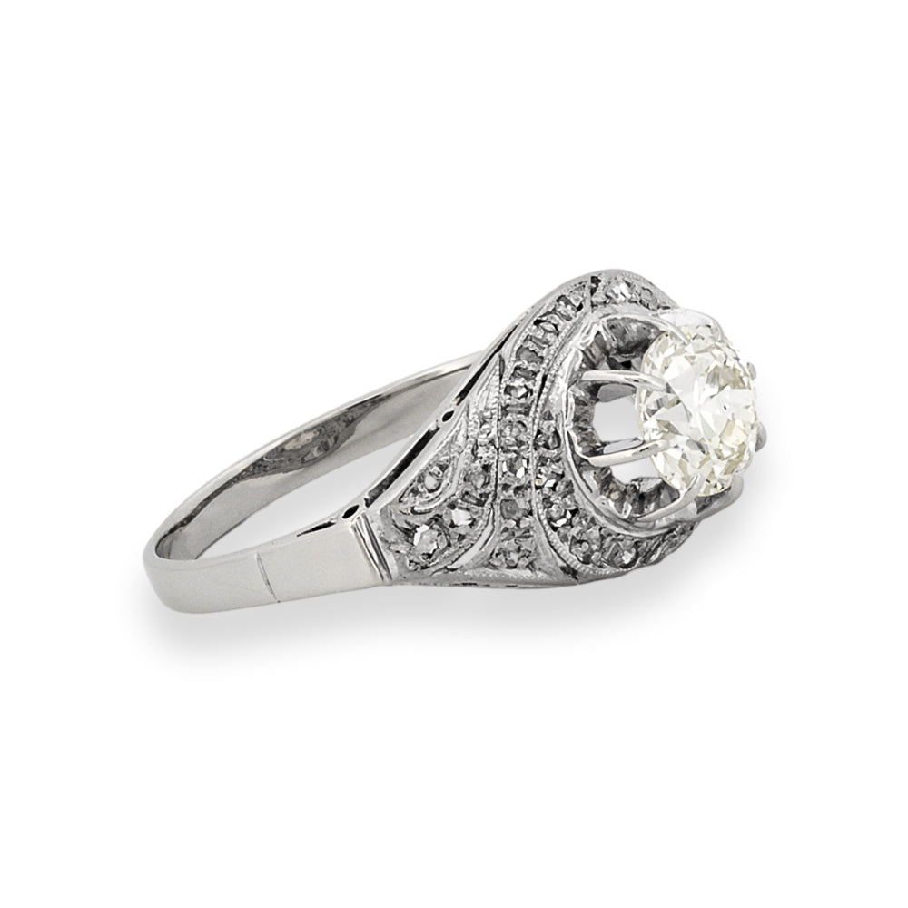 Antique Edwardian Diamond Engagement Ring