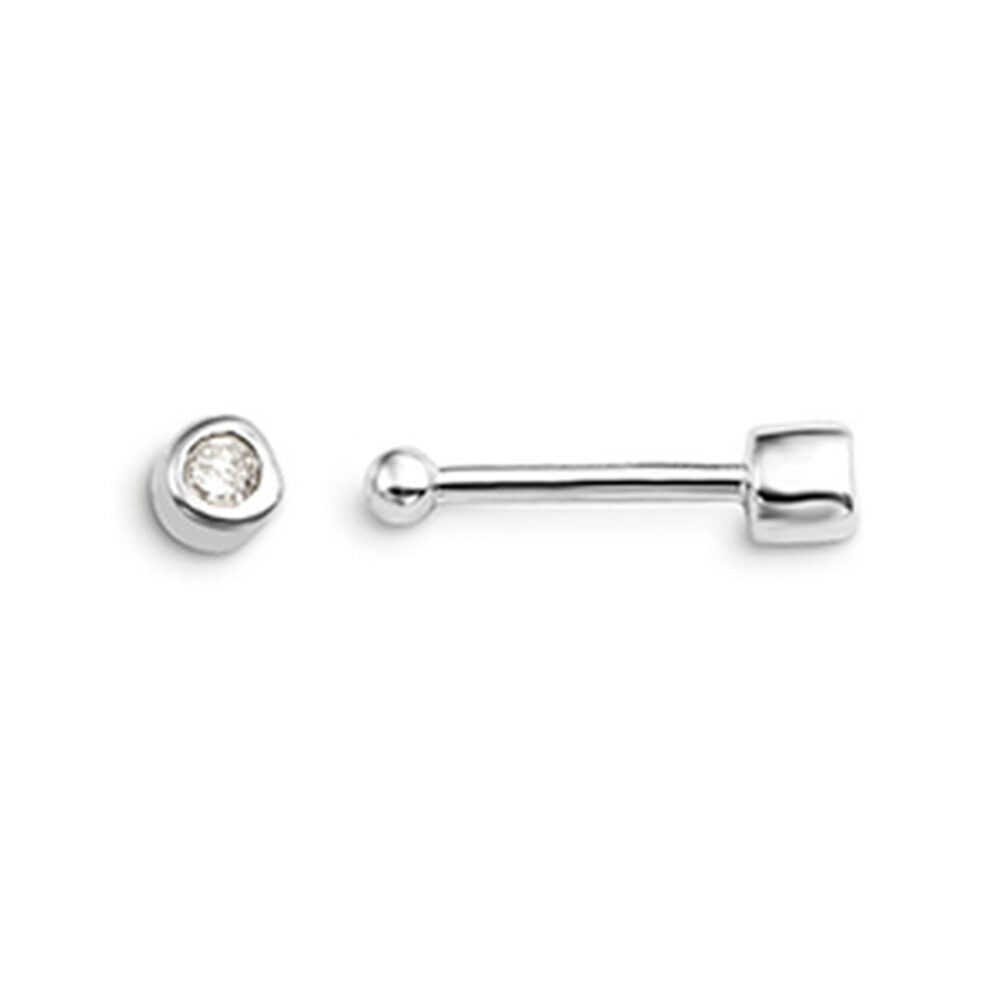 Gold and Diamond Nose Stud