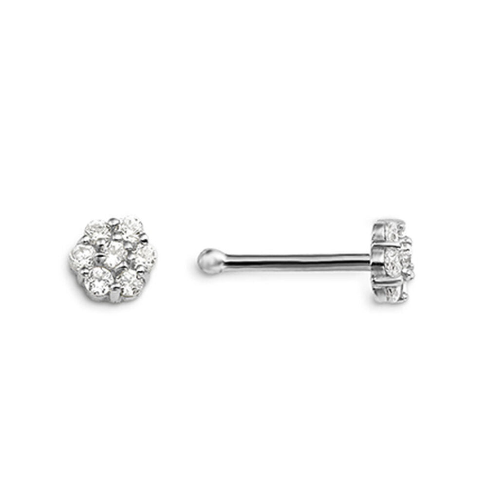Gold Cluster Nose Stud