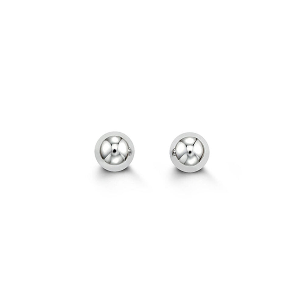 14k Gold Ball Stud Earrings