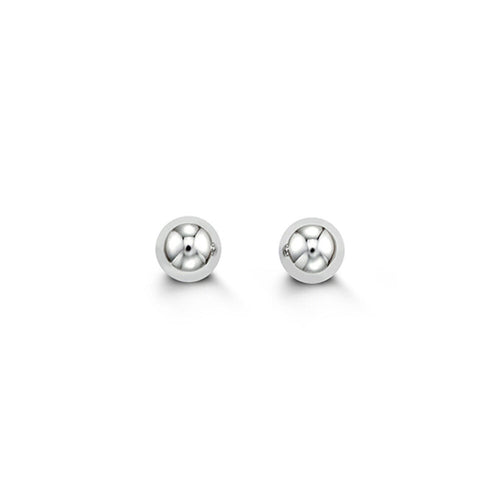 14k Gold Ball Stud Earrings
