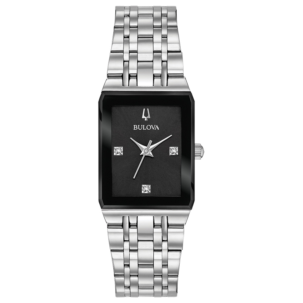Bulova "Quadra" Diamond Watch