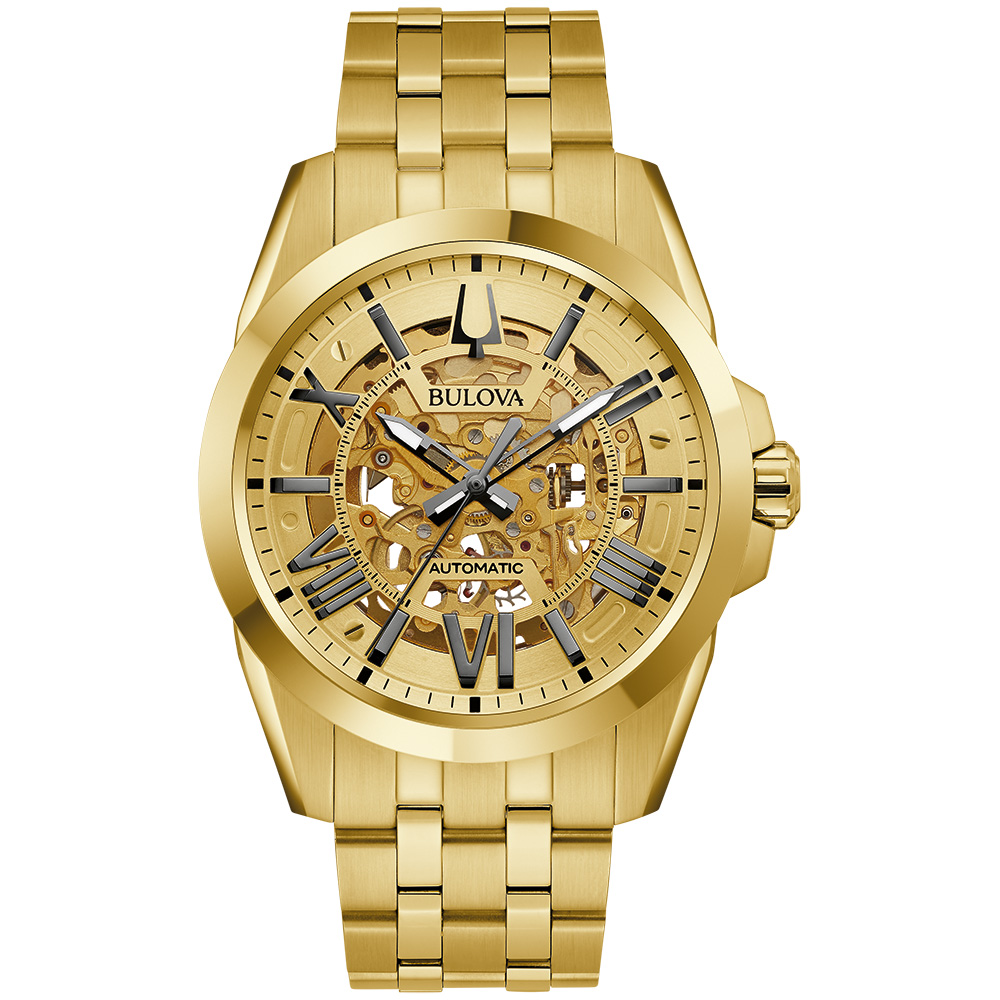 Gold-Tone Men's Bulova Watch