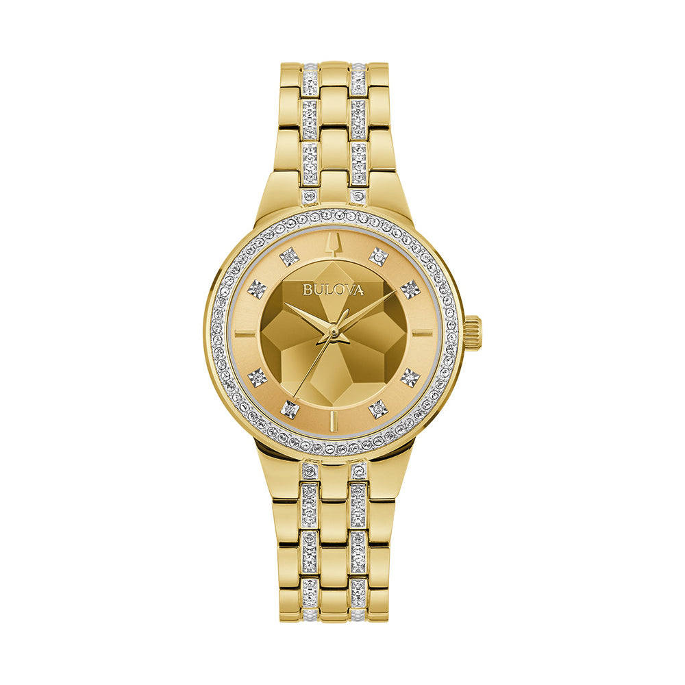 Bulova "Phantom" Crystal Watch