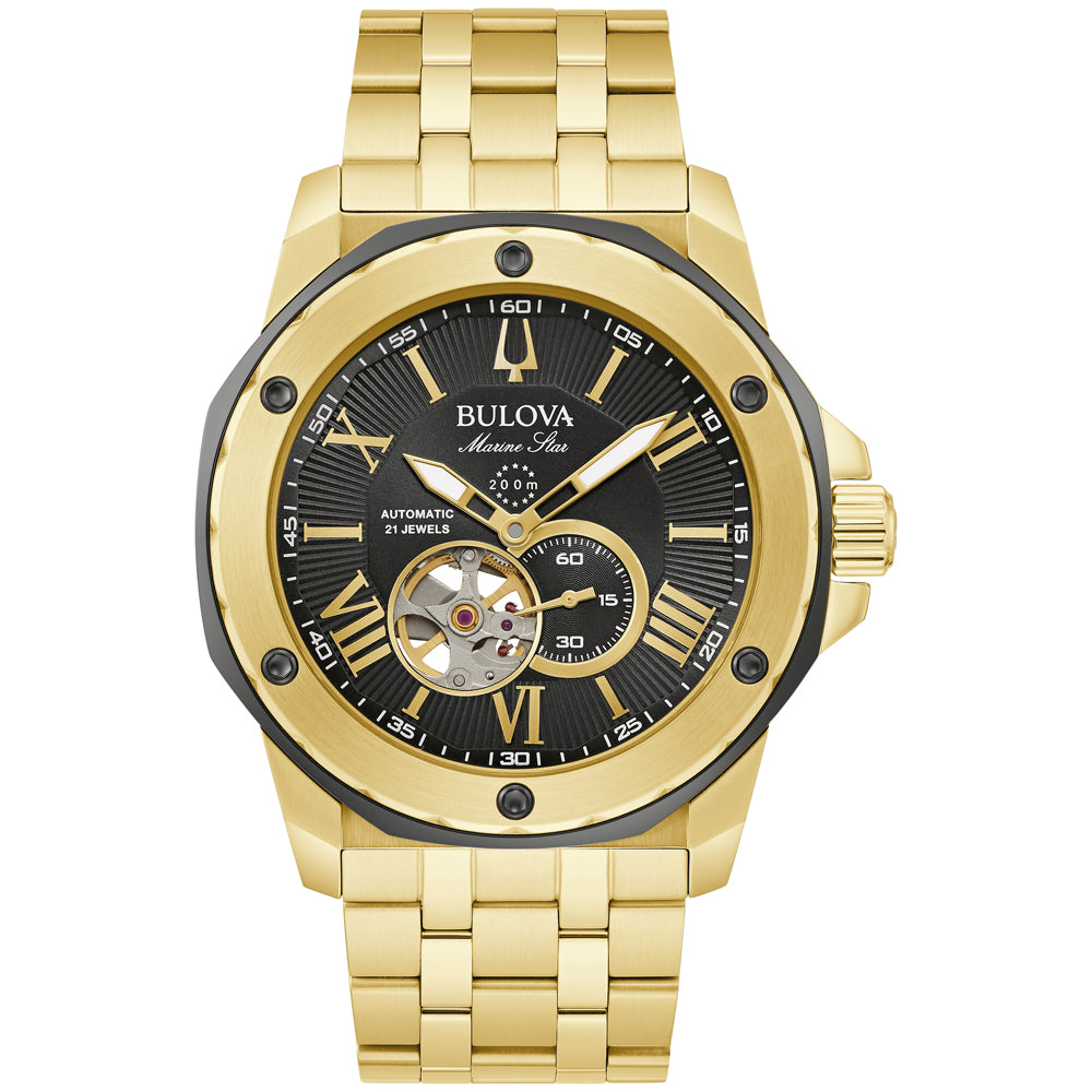 Mens Bulova Marine Star Automatic