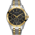 Gold and Silver Finish Men's Watch