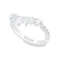 Curved Lab-Grown Diamond Band