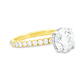 Hidden Halo Lab-Grown Diamond Ring
