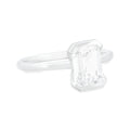 Lab-Grown Emerald Cut Diamond Solitaire
