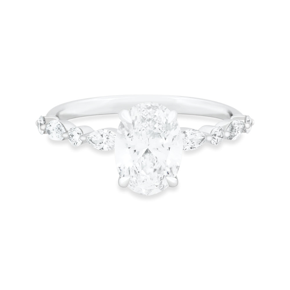 Lab-Grown Diamond Engagement Ring