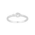 Modern Bezel Diamond Ring