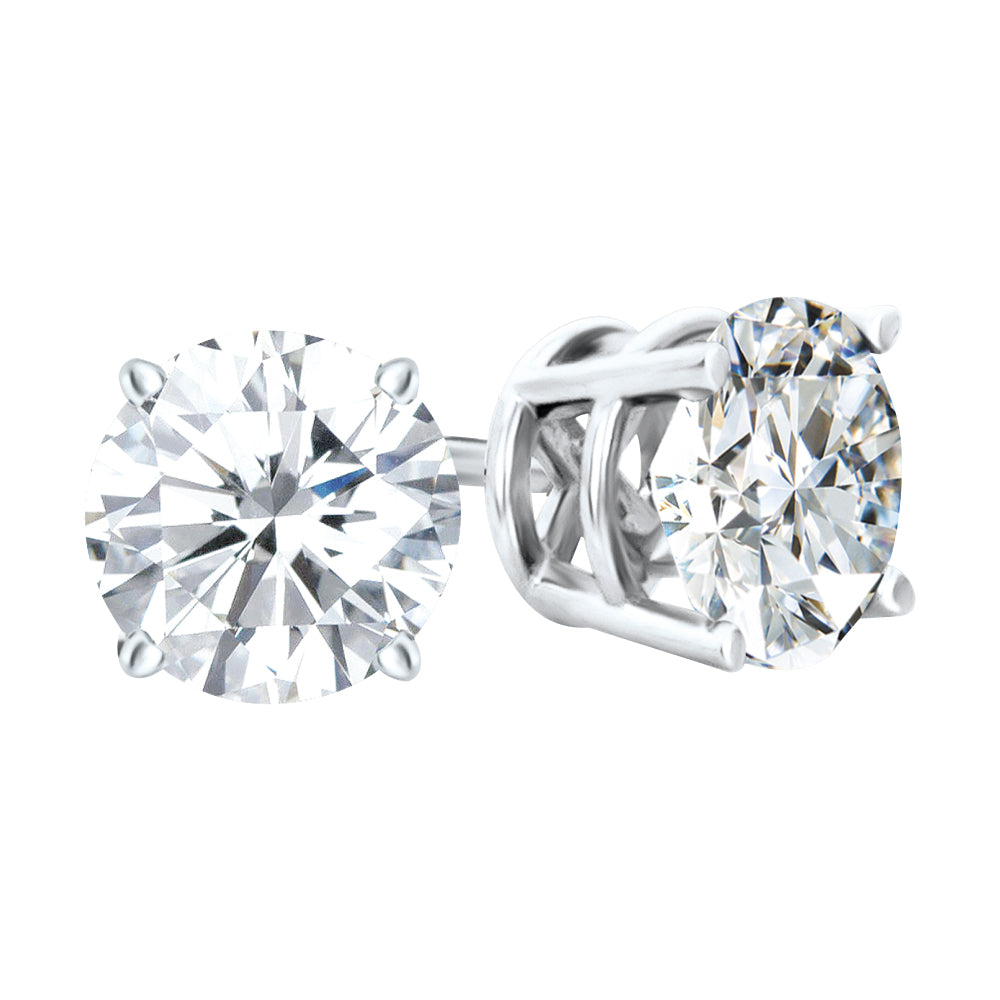 Diamond Stud Earrings