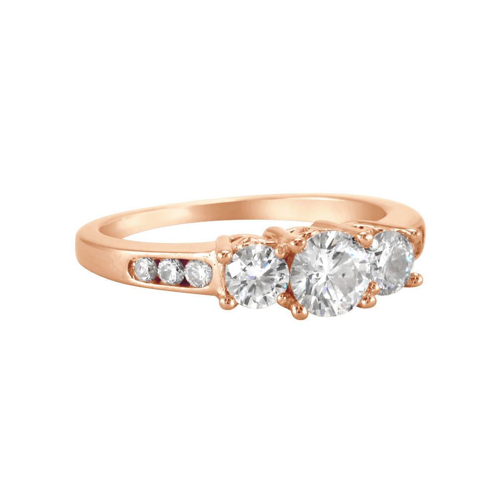 Trinity Diamond Engagement Ring
