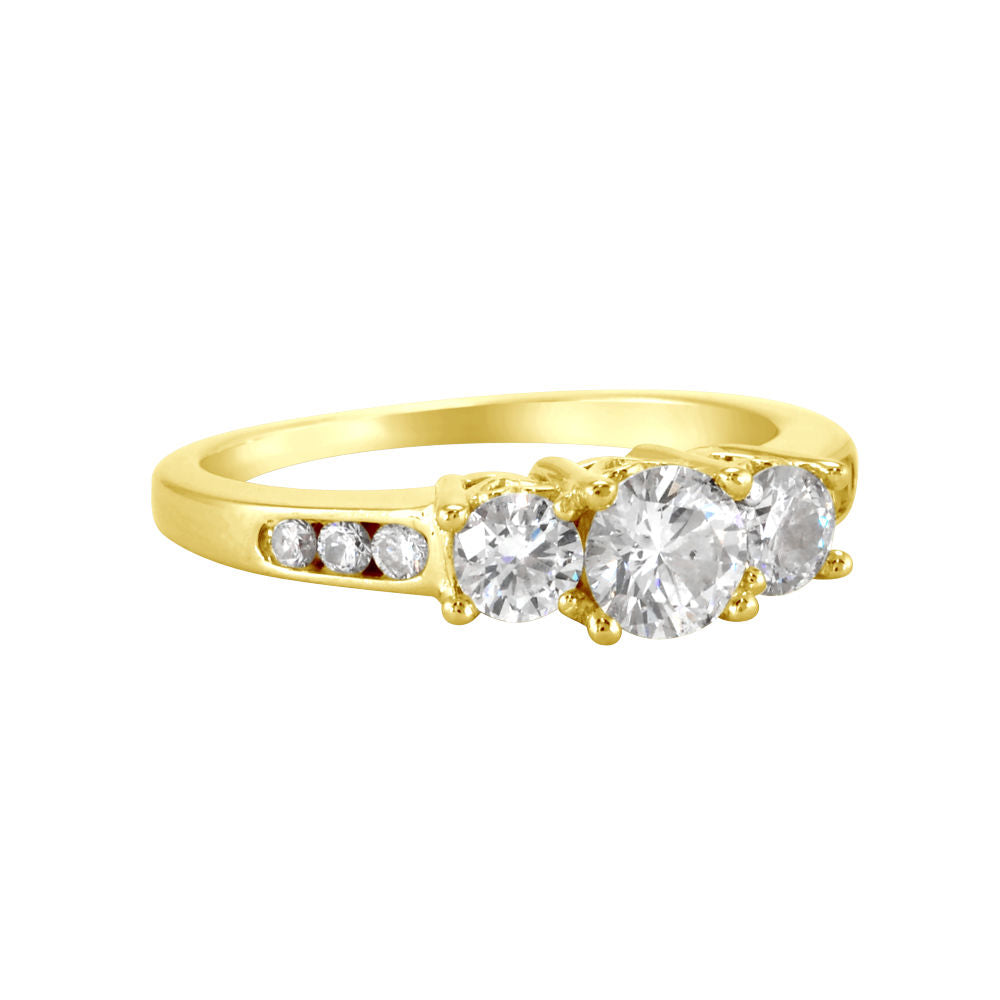 Trinity Diamond Engagement Ring