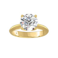 Tulip-Set 3ct Lab-Grown Diamond Solitaire