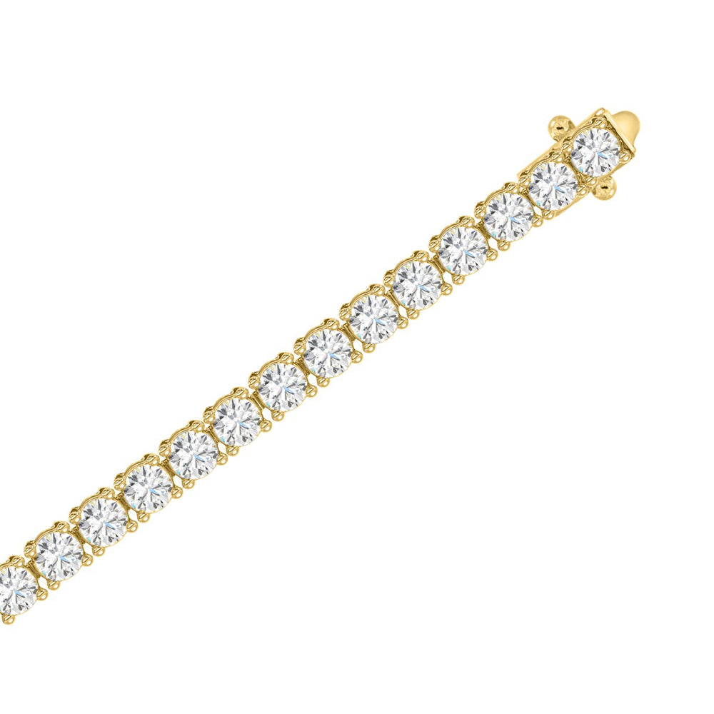 3ctw Lab-Grown Diamond Tennis Bracelet