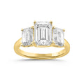 5ctw Lab-Grown Diamond Trinity Ring