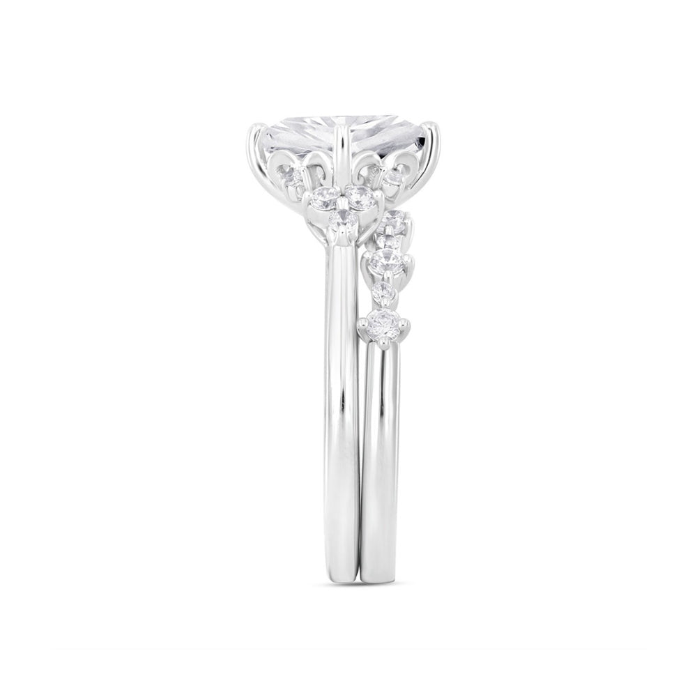 Lab-Grown Diamond Wedding Set