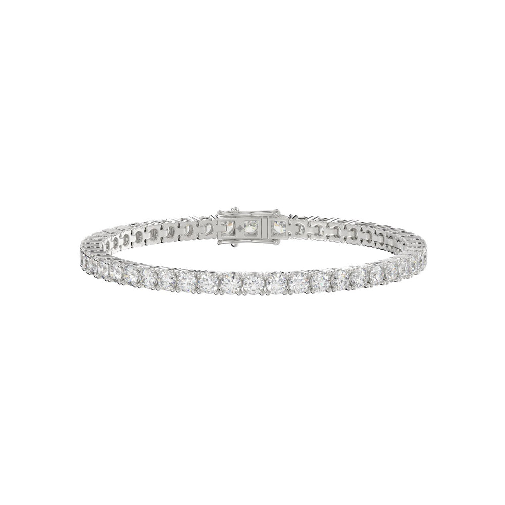 5ctw Lab-Grown Diamond Tennis Bracelet