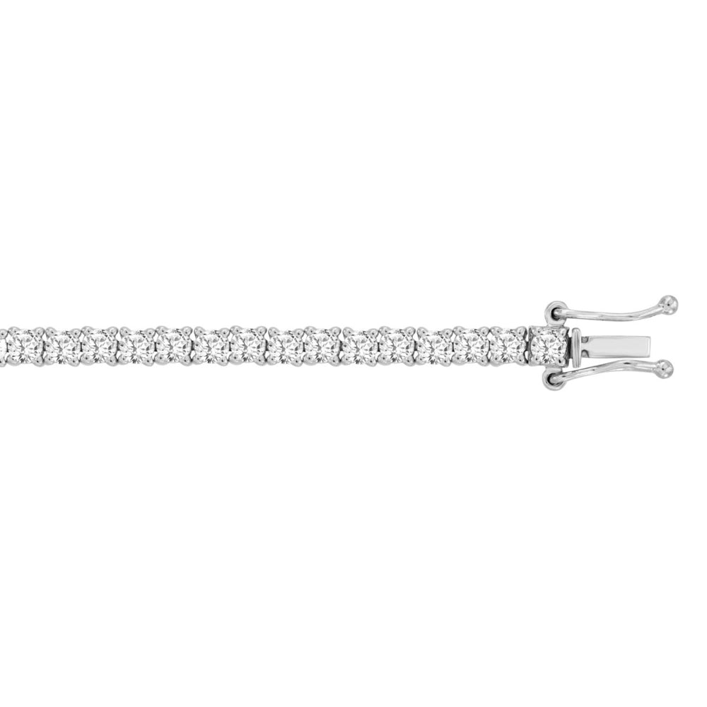 5ctw Lab-Grown Diamond Tennis Bracelet