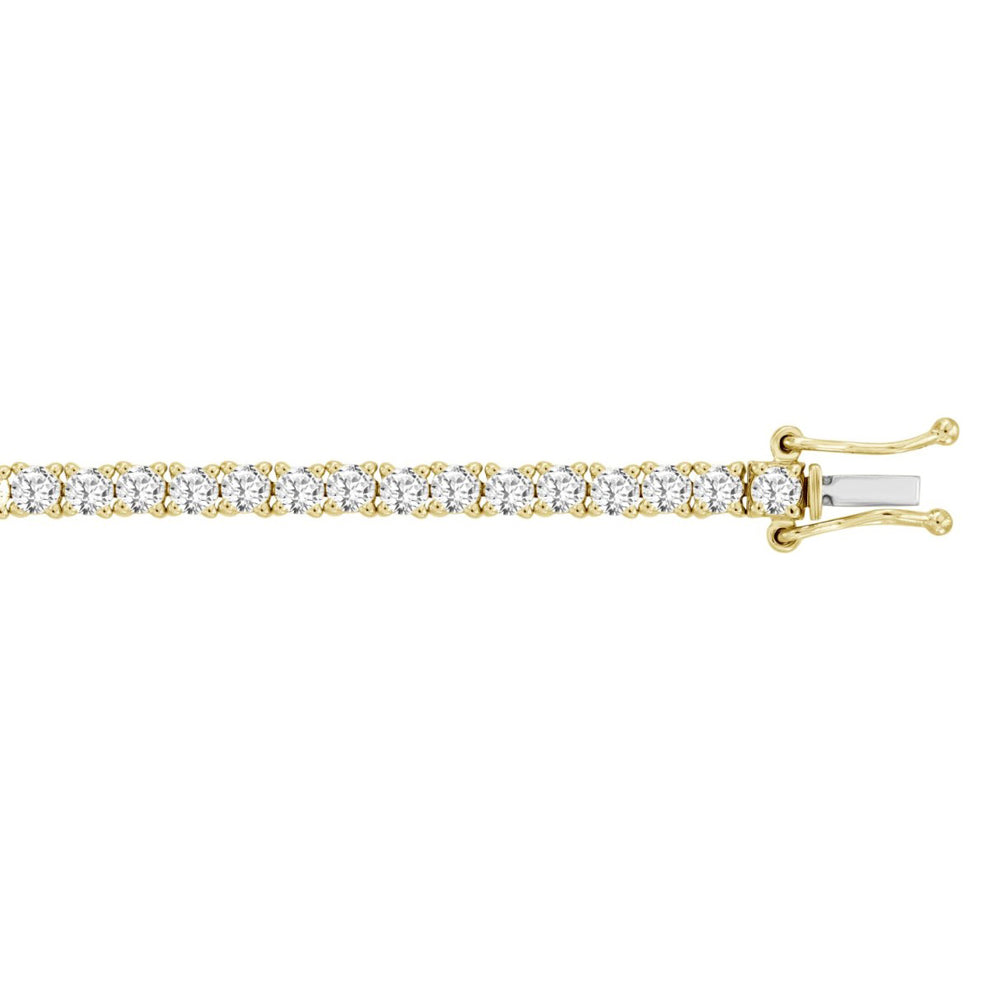 5ctw Lab-Grown Diamond Tennis Bracelet