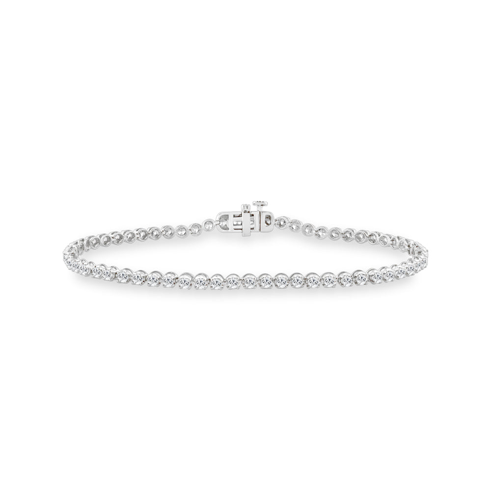 2ctw Lab-Grown Diamond Bracelet