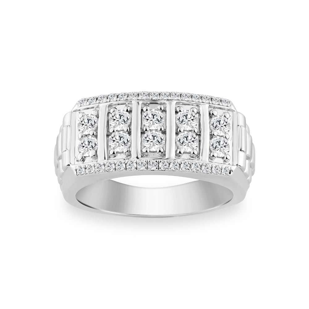 Lab-Grown Diamond Ring 1ctw