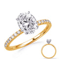 Oval Diamond Engagement Ring