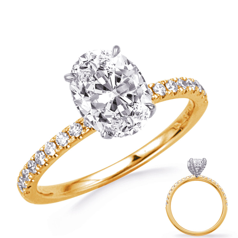 Oval Diamond Engagement Ring