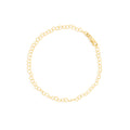 10k Gold Heart Link Bracelet