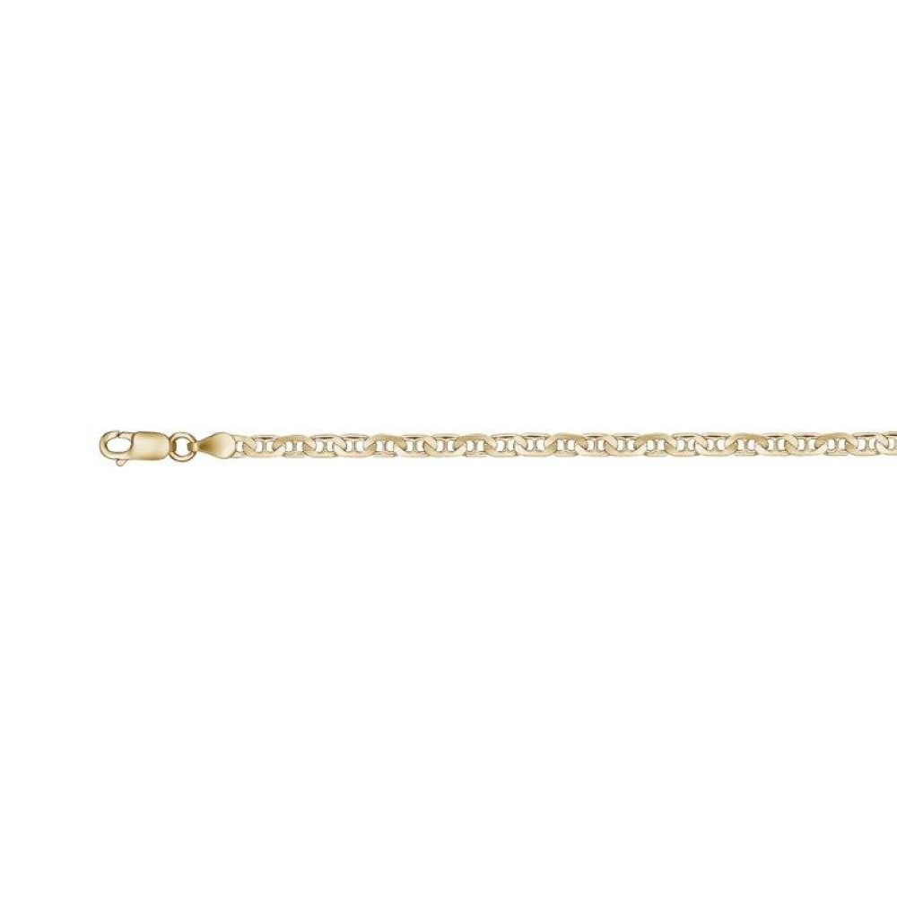 3.95mm Hollow Flat Gucci Chain