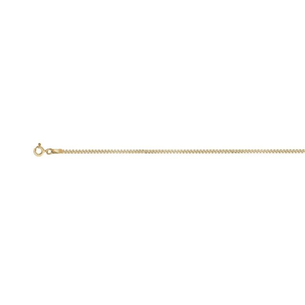 2.1mm Hollow Cuban Link Chain