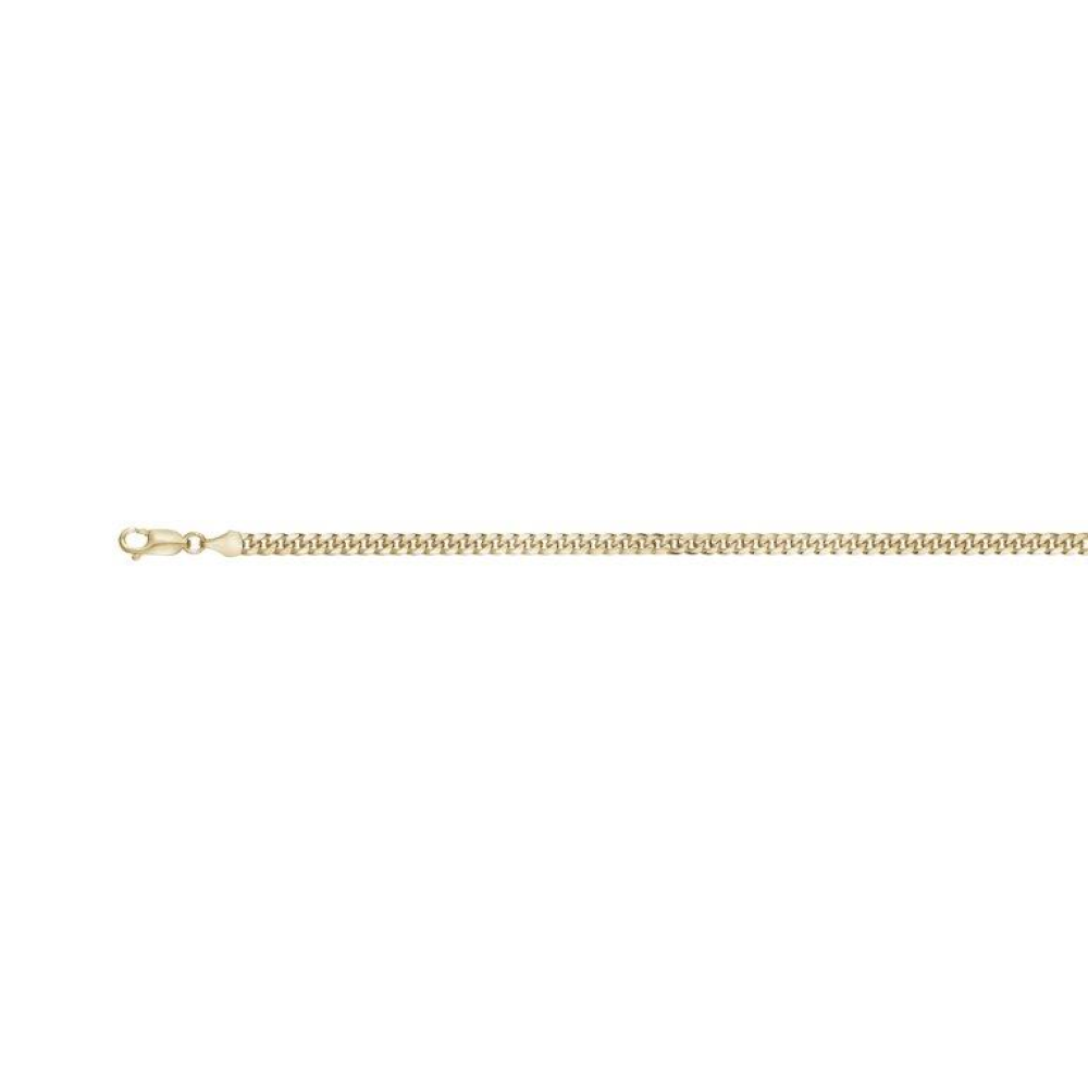 3mm Hollow Cuban Link Chain