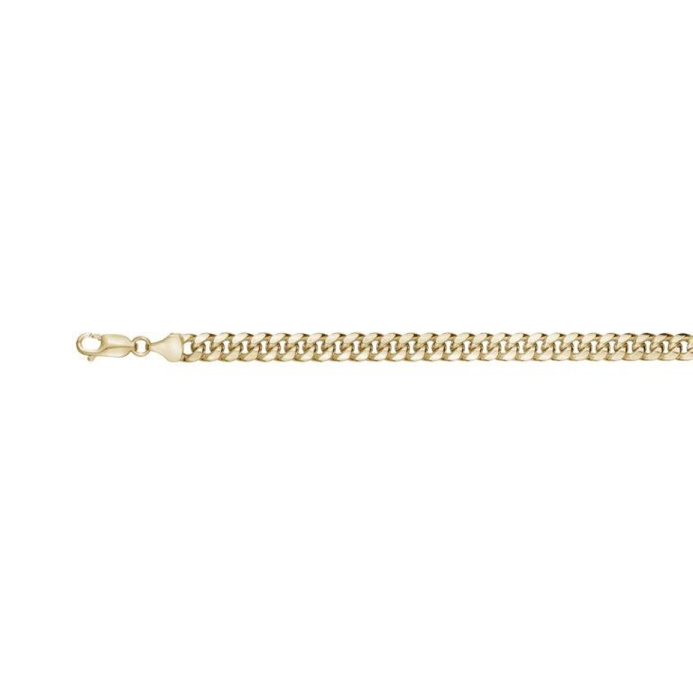 7mm Hollow Cuban Link Chain