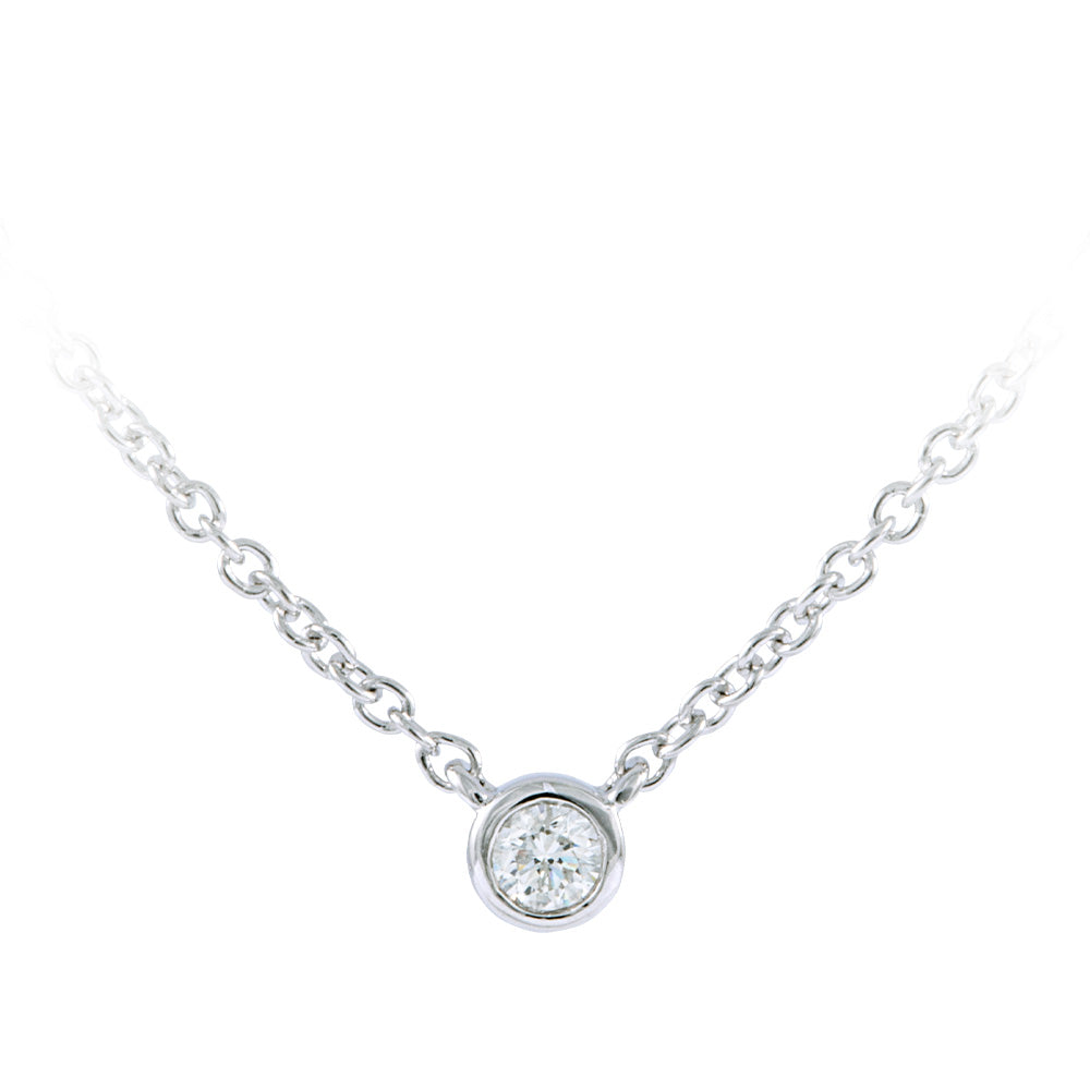 Diamond Solitaire Pendant