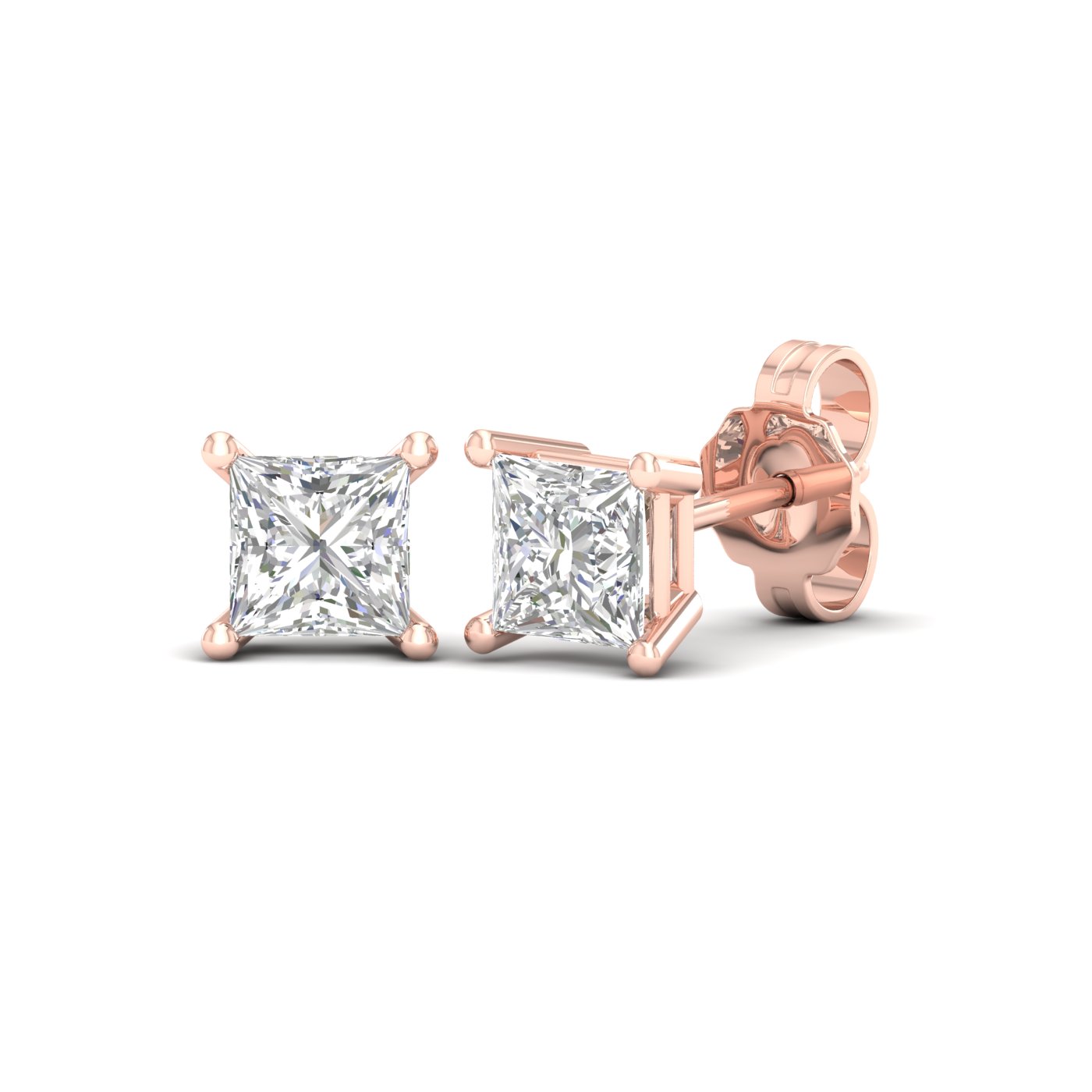 Lab-Grown Diamond Stud Earrings