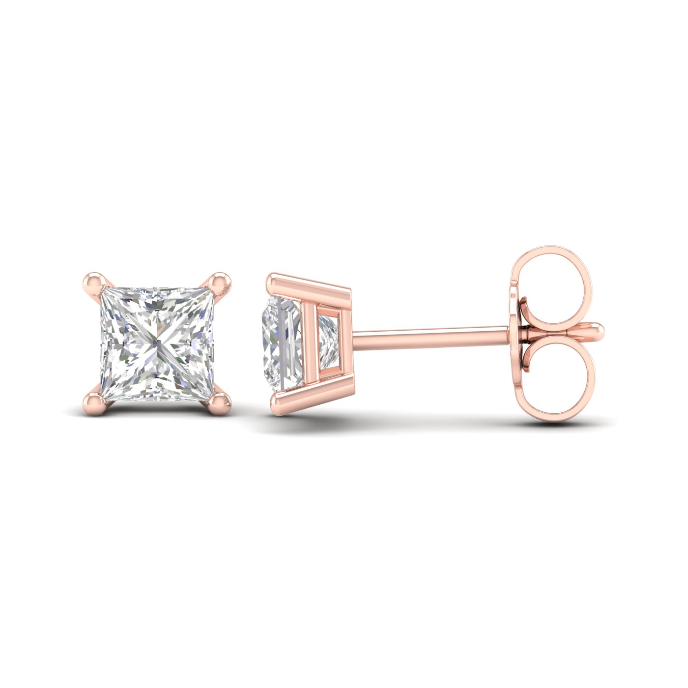 Lab-Grown Diamond Stud Earrings