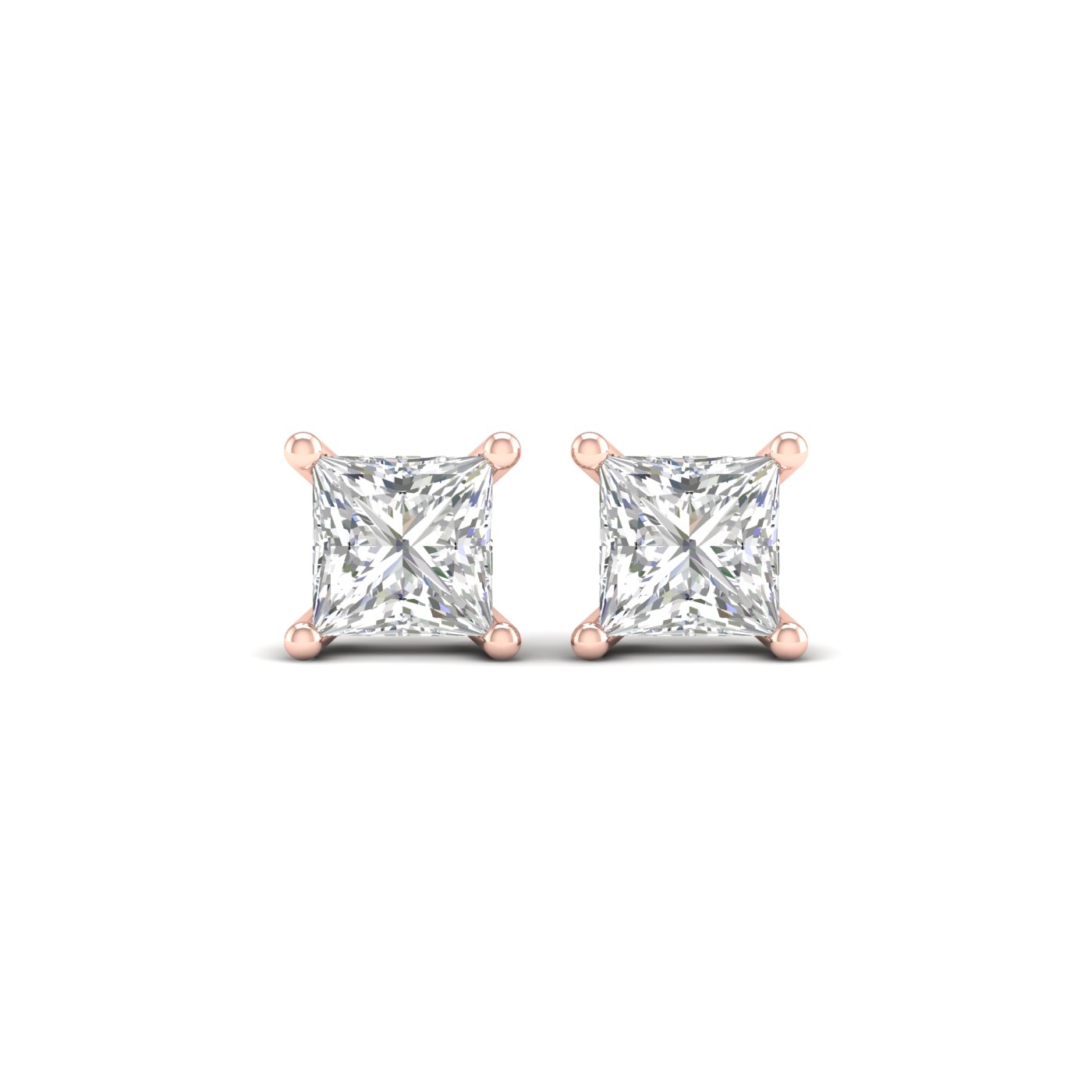 Lab-Grown Diamond Stud Earrings