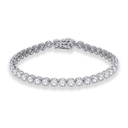10ctw Lab-Grown Diamond Tennis Bracelet
