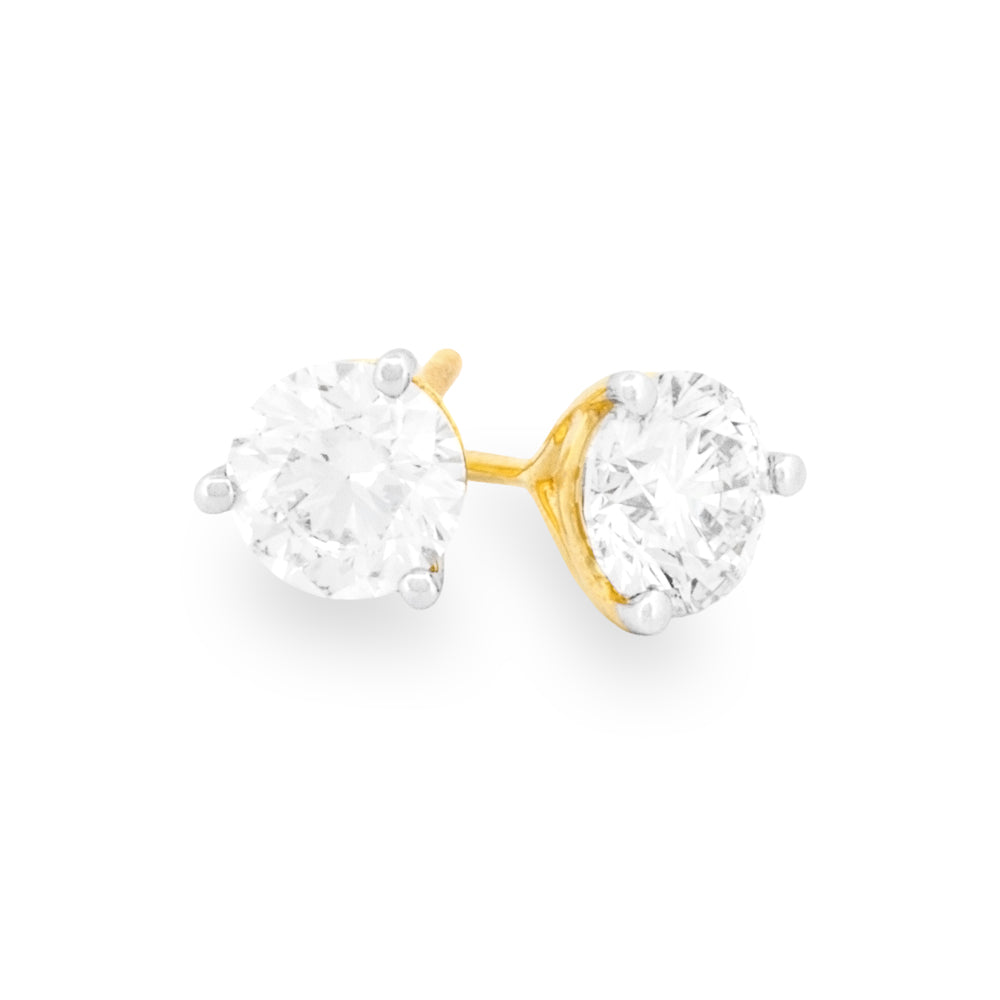 3ctw Lab-Grown Diamond Studs